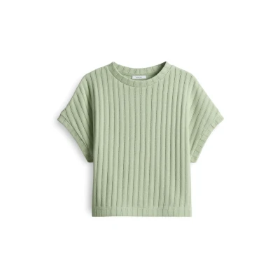 Abbildung von OPUS Gelia Tshirt basic, Damen, Größe: 40, Green glow