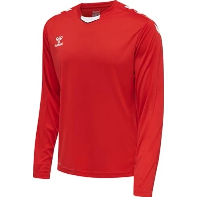 Abbildung von Hummel CORE XK POLY Langarmshirt, Herren, Größe: 3XL, True red