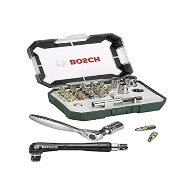Abbildung von Bosch Accessories Bit Set Promoline 2607017392 27teilig Schlitz, Kreuz