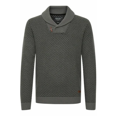 Abbildung von Indicode Jeans Idcopent Strickpullover, Herren, Größe: XL, Pewter