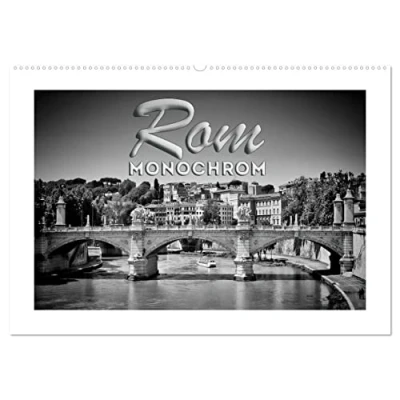 Abbildung von ROM Monochrom (Wandkalender 2025 DIN A2 quer), CALVENDO Monatskalender