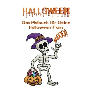Abbildung von Halloween Ausmalbuch Das Malbuch für kleine Fans mit Motiven: