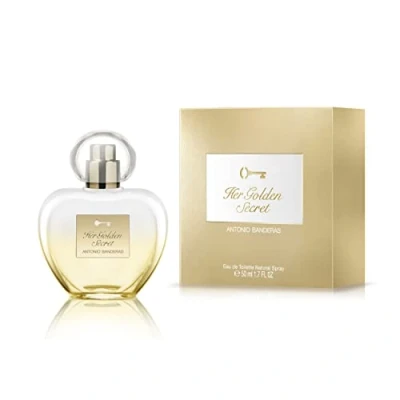 Abbildung von Banderas Her Golden Secret Eau de Toilette Spray für Frauen 50 ml