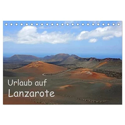 Abbildung von Urlaub auf Lanzarote (Tischkalender 2025 DIN A5 quer), CALVENDO Monatskalender