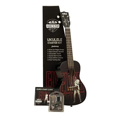 Abbildung von Kala Learn To Play Anfängerset mit Ukulele Viva Las Vegas (KALA LTP C ELV), 24.1 x 9.5 64.8 cm