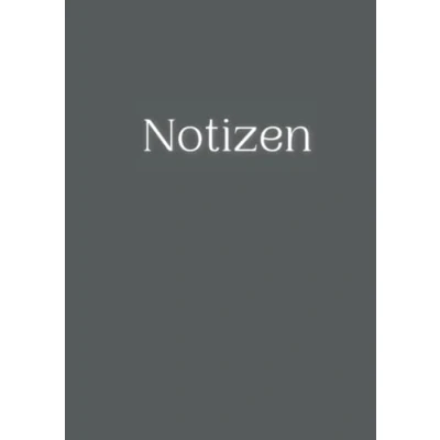 Abbildung von Extra Dickes Notizbuch, DIN A4, liniert, Softcover, 500 Seiten, Zeichenbuch, Schulbuch