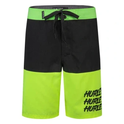 Abbildung von Hurley Jungen Hrlb Boardshorts, 3 Stück Board Shorts, Schwarz/Blaues Graphit, 170