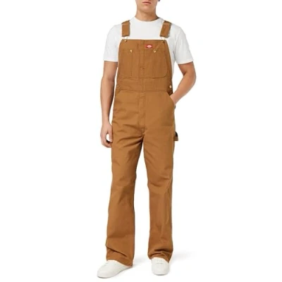 Abbildung von Dickies, Herren, Klassischer Latzhosen Overall, RINSED BROWN, 36W / 32L