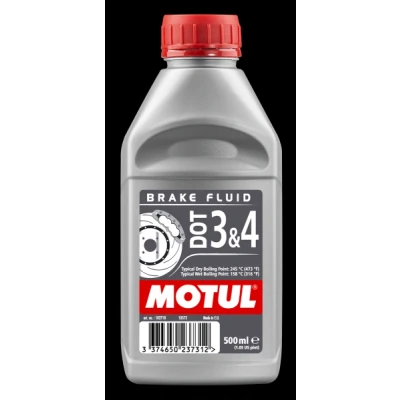 Abbildung von MOTUL DOT 3, 4 102718 Bremsflüssigkeit 0,5 MAZDA: MX 3 Schrägheck, 5 I, MERCEDES BENZ: Sprinter T Pritsche/Fahrgestell, E Klasse modell