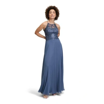 Abbildung von Vera Mont Abend RÜCKENFREI Ballkleid, Damen, Größe: 36, Blue stone