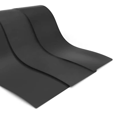 Abbildung von Gummimatte Meterware NR/SBR Vollgummi glatt für Außenbereich, Werkstatt, Gewerbe UVM. Gummiplatte in 8 Stärken Matte von der Rolle nach Maß Stärke 5 mm 100x300 cm