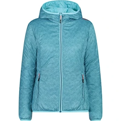 Abbildung von CMP Damen Wendejacke mit fester Kapuze, Wassertiefer See, D48