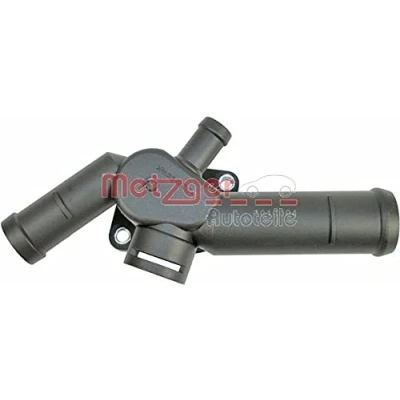 Abbildung von METZGER 4010094 Flansch Zylinderkopf, getriebeseitig mit Dichtung ohne Sensor VOLKSWAGEN: Bora Variant, Golf 4 Schrägheck, Variant