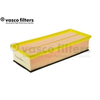 Abbildung von DAVID VASCO A073 Luftfilter 78 136 346 rechteckig Filtereinsatz mit Vorfilter VOLKSWAGEN: GOLF 5 Schrägheck, 6, Passat B6 Variant