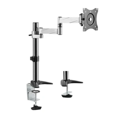 Abbildung von LogiLink BP0076 Monitor Schreibtischhalterung (13 27 Zoll), Arm 396mm schwarz