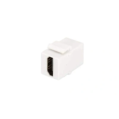Abbildung von DIGITUS Keystone Kupplung HDMI 2.0 Für DN 93832 Reinweiß (RAL 9003), Multimedia