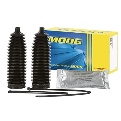 Abbildung von MOOG K150128 Faltenbalgsatz, Lenkung Vorderachse beidseitig PEUGEOT: 206 Schrägheck, SW, 307 Schrägheck