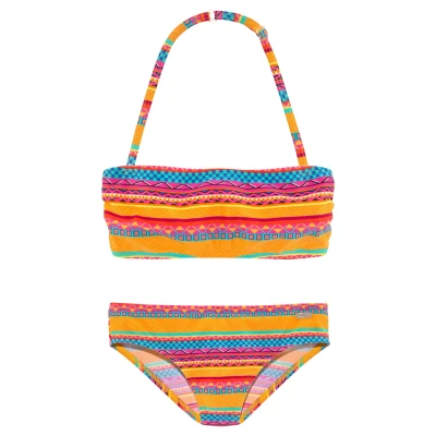 Abbildung von Buffalo Bandeau Bikini &quot;Lux Kids&quot;, mit abstraktem Druck
