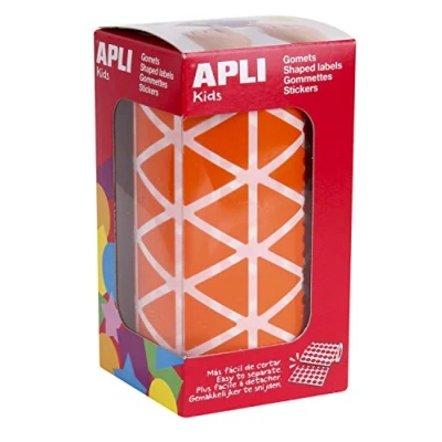Abbildung von APLI Kids Dreieckgummi, 20 mm, Orange