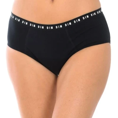 Abbildung von Dim Boxer Klassische Menstruations Frauen Bio Baumwolle Voller Fluss / Nacht x1 Schwarz M