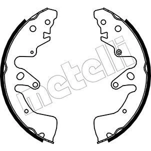 Abbildung von Bremsbackensatz METELLI 53 0407