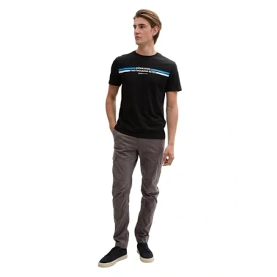 Abbildung von TOM Tailor Denim Regular Tapered Cargohose, Herren, Größe: Large, Pavement grey