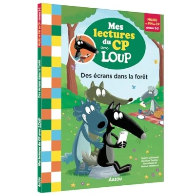 Abbildung von MES LECTURES DU CP AVEC LOUP DES ECRANS DANS LA FORET: Milieu et fin de niveau 2 3