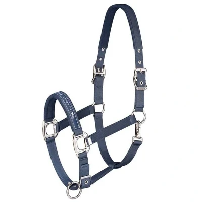 Abbildung von Schockemöhle Halfter Memphis Nylon Navy XWarmblut