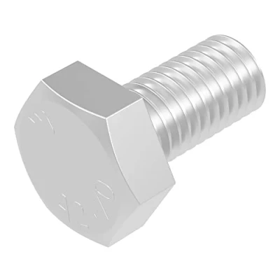 Abbildung von SECCARO Sechskantschraube M8 x 14 mm, Edelstahl V2A VA A2, DIN 933 / ISO 4017, Außensechskant, 20 Stück