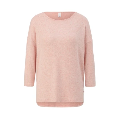 Abbildung von QS Strickpullover, Damen, Größe: XL, Pfirsich