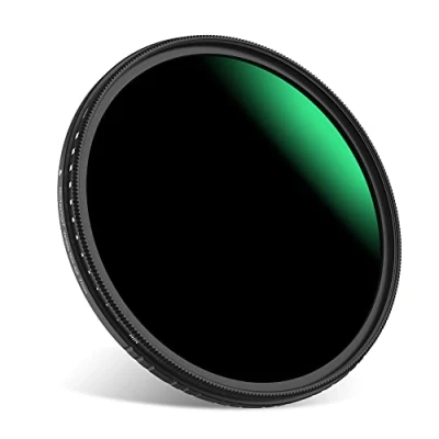 Abbildung von PROfezzion 58mm Schlank Variabler ND Filter(ND2 ND4 to ND400) Einstellbar Mehrfach Beschichtet für Canon EF S 18 55mm, Fujifilm XF Beliebiges Objektiv mit Gewinde