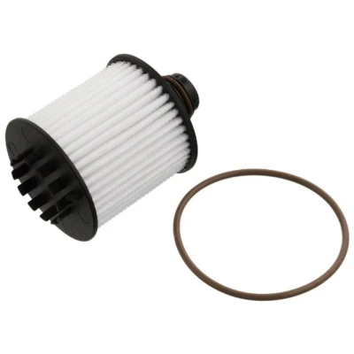 Abbildung von FEBI BILSTEIN 104337 Ölfilter mit Dichtring Filtereinsatz FIAT: 500L, Fiorino III Kasten / Kombi, Panda Schrägheck, OPEL: Corsa E Schrägheck