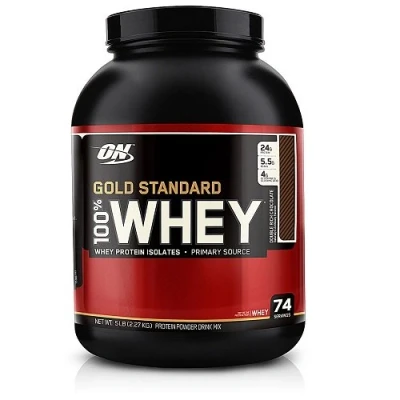 Abbildung von Optimum Nutrition 100% Whey Gold Standard, 2270 g (Cookies)