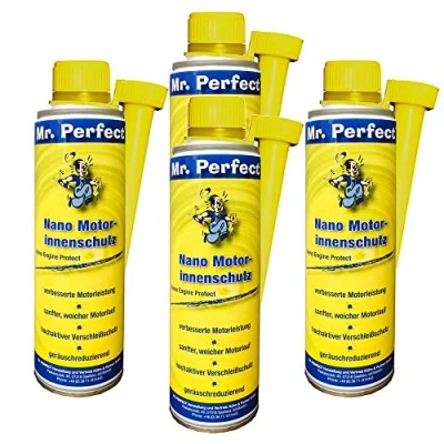 Abbildung von Mr. Perfect Nano Motorinnenschutz Ölzusatz, 4x 250 ml Motorversiegelung Additiv
