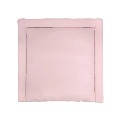 Abbildung von KraftKids Wickelauflage in Doppelkrepp Rosa, Wickelunterlage 60x70 cm (BxT), Wickelkissen