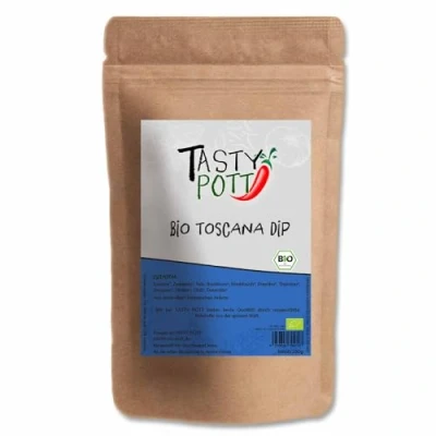 Abbildung von Tasty Pott Bio Toscana Dip 500g Beutel Kochen &amp; Marinieren Dips Soßen Geschmack Genuss Italien Pasta Pizza besonders hochwertig Qualität Vorteilspackung Vorratsbeutel