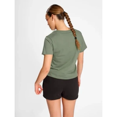 Abbildung von Hummel Active BEE CO SS Tshirt basic, Damen, Größe: 38, Sea spray