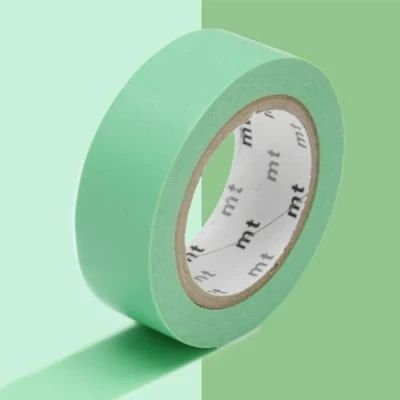 Abbildung von mt Masking Tape einfarbig / Washi Wakamidori