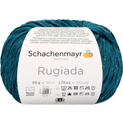 Abbildung von Schachenmayr Rugiada, 50G Petrol Handstrickgarne
