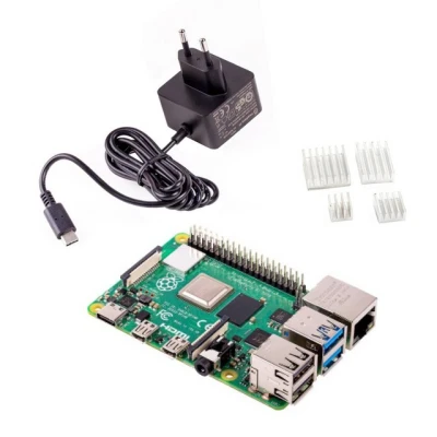 Abbildung von BerryBase Raspberry Pi 4 Computer Modell B, 2GB Elementary Kit