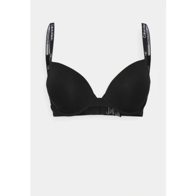 Abbildung von Calvin Klein Underwear Plunge Pushup BH, Damen, Größe: 70D, Black