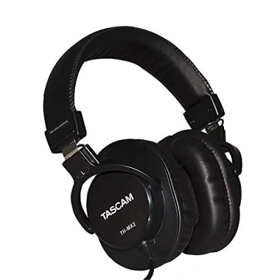 Abbildung von Tascam TH MX2 Studio Kopfhörer mit geschlossener Rückseite
