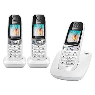 Abbildung von Gigaset C620 Duo Schnurlostelefon, 2 Mobilteile, Weiß