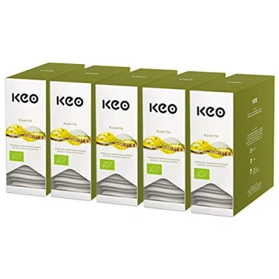 Abbildung von Keo BIO Teachamp Kuvert Kamille / 5er Pack