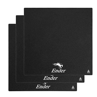 Abbildung von Creality 3D Ender 3 Orginial Build Surface Plate Aufkleber Bogen, Pro beheiztes Bett Ersatzband für Drucker, CR 20, Größe 235 x mm, Stück