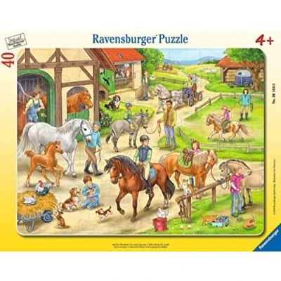 Abbildung von Ravensburger Puzzle A Day At The Ranch 40 Teile