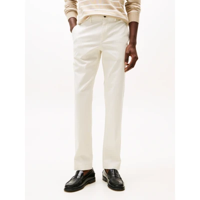 Abbildung von Tommy Hilfiger Denton Structure Chino, Herren, Größe: 30x32, Ivory silk