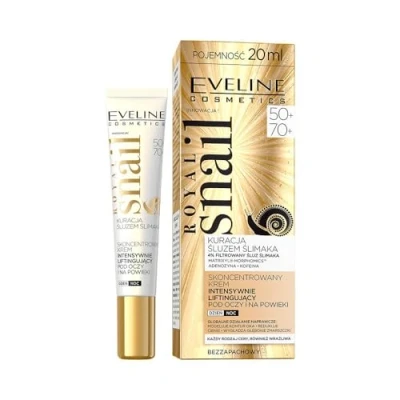 Abbildung von Eveline Cosmetics Royal Snail Lifting Eye Cream 50 + / 70 +, 20 ml