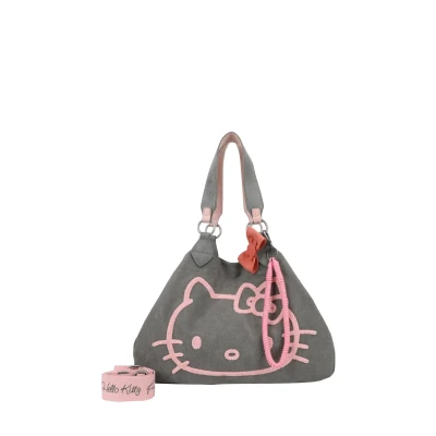 Abbildung von Fritzi aus Preußen IZZY Medium Limited HEAD Flocked Handtasche, Größe: One Size, Lilia