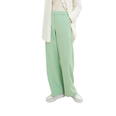 Abbildung von TOM TAILOR Damen 1035890 Lea Straight Fit Hose, 31034 Okra Green, 32W / 30L